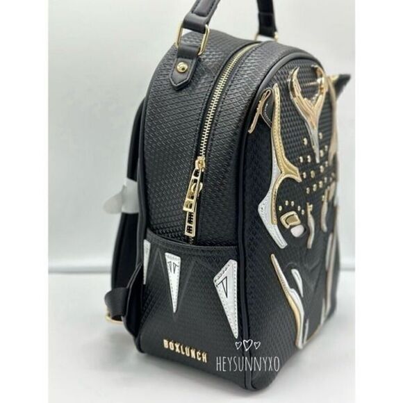 Marvel Black Panther 2 Wakanda Forever Cosplay Light Up Mini Backpack - Picture 6 of 6